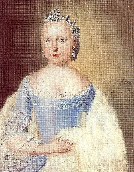 Portrait of Carolina of Orange-Nassau
